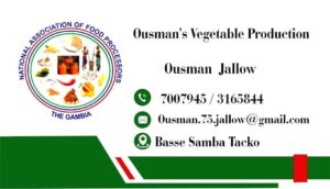 Ousman’s Vegetable farm logo